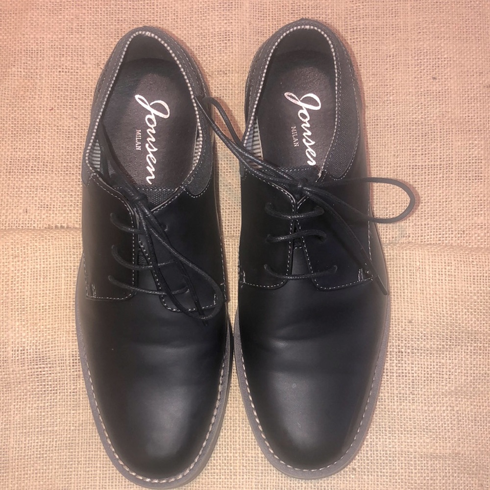 Mens Jousen Milan Black Shoes